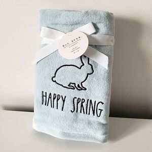 Rae Dunn Easter Hand Towels NWT - Happy Spring